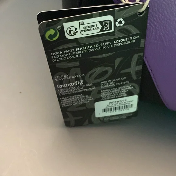 Loungefly Disney Maleficent Sleeping Beauty Crossbody Satchel - Picture 6 of 16